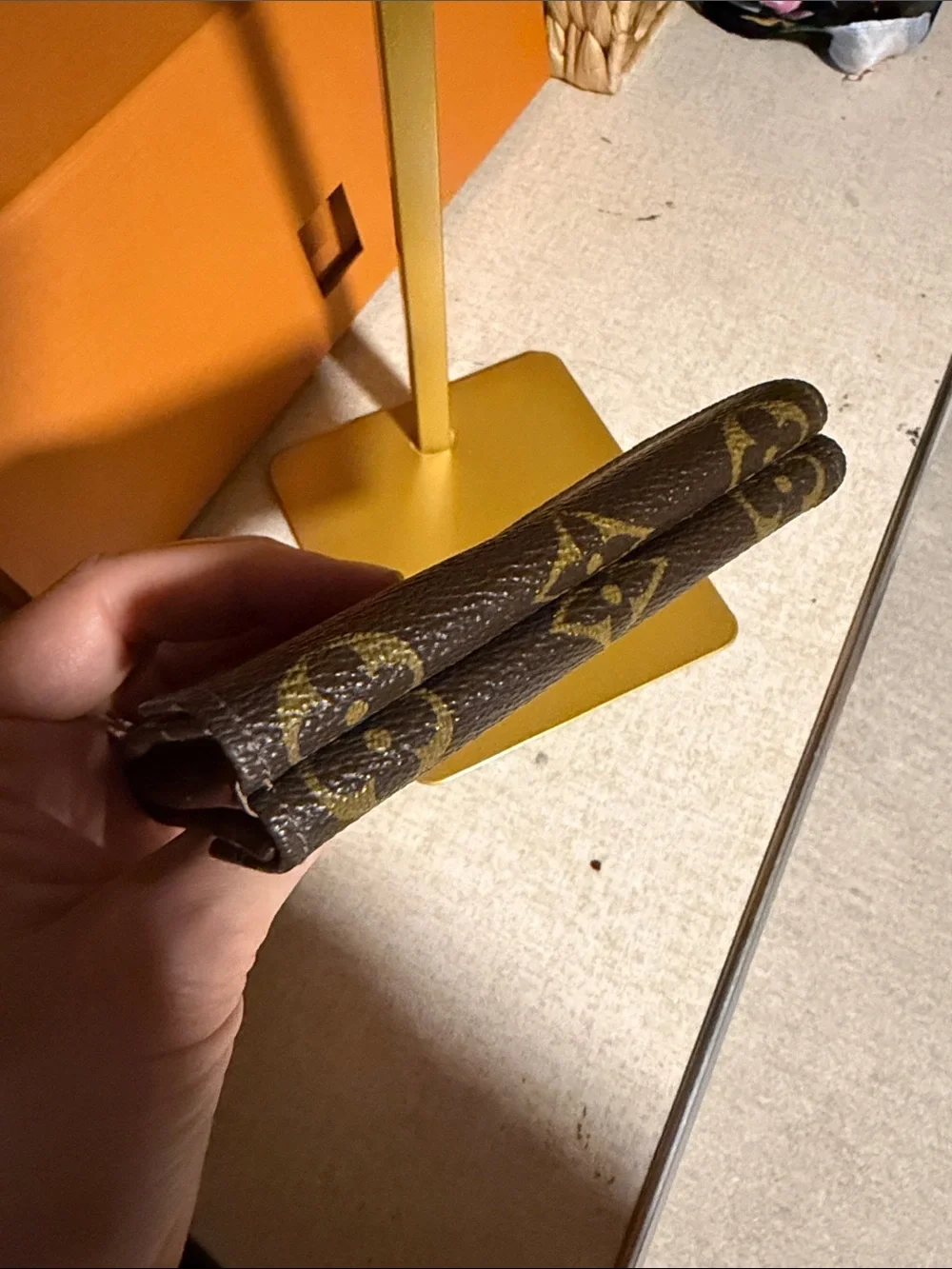 Louis Vuitton Brown Monogram Envelope Wallet